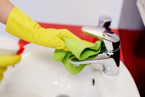 Bathroom and kitchen reset for Airbnb guests in Bayswater