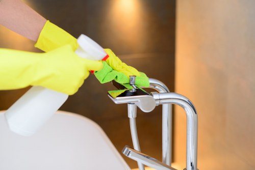 Detailed post-construction dust removal in a Bayswater apartment