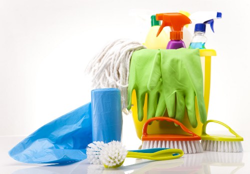 Local Bayswater cleaner working in a residential home with practical routine tasks