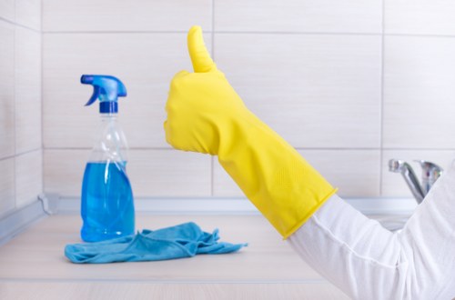 Local Bayswater carpet cleaning team working on deep cleaning