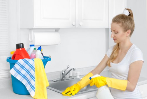 Regular cleaning in a Bayswater property focused on everyday maintenance